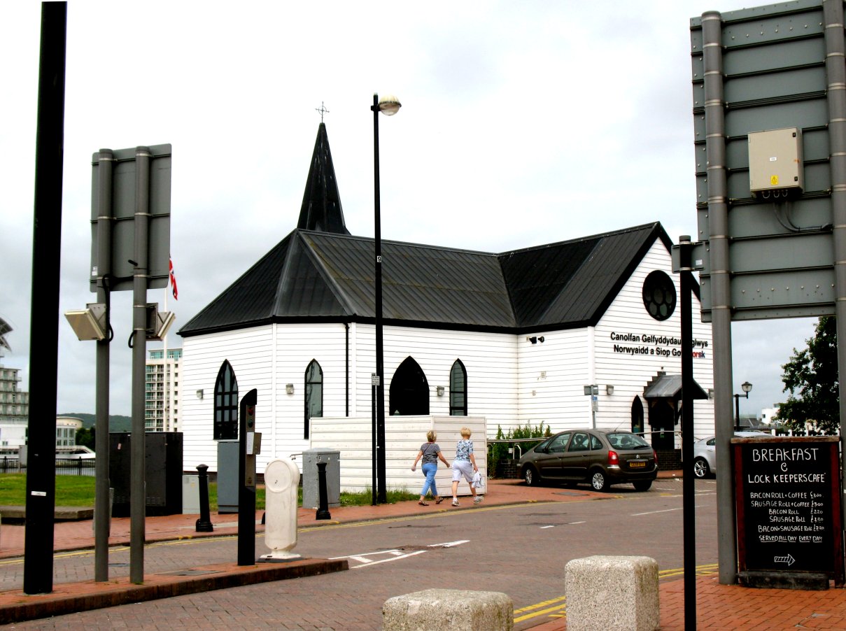 606 Norwegian Church Cardiff photograph